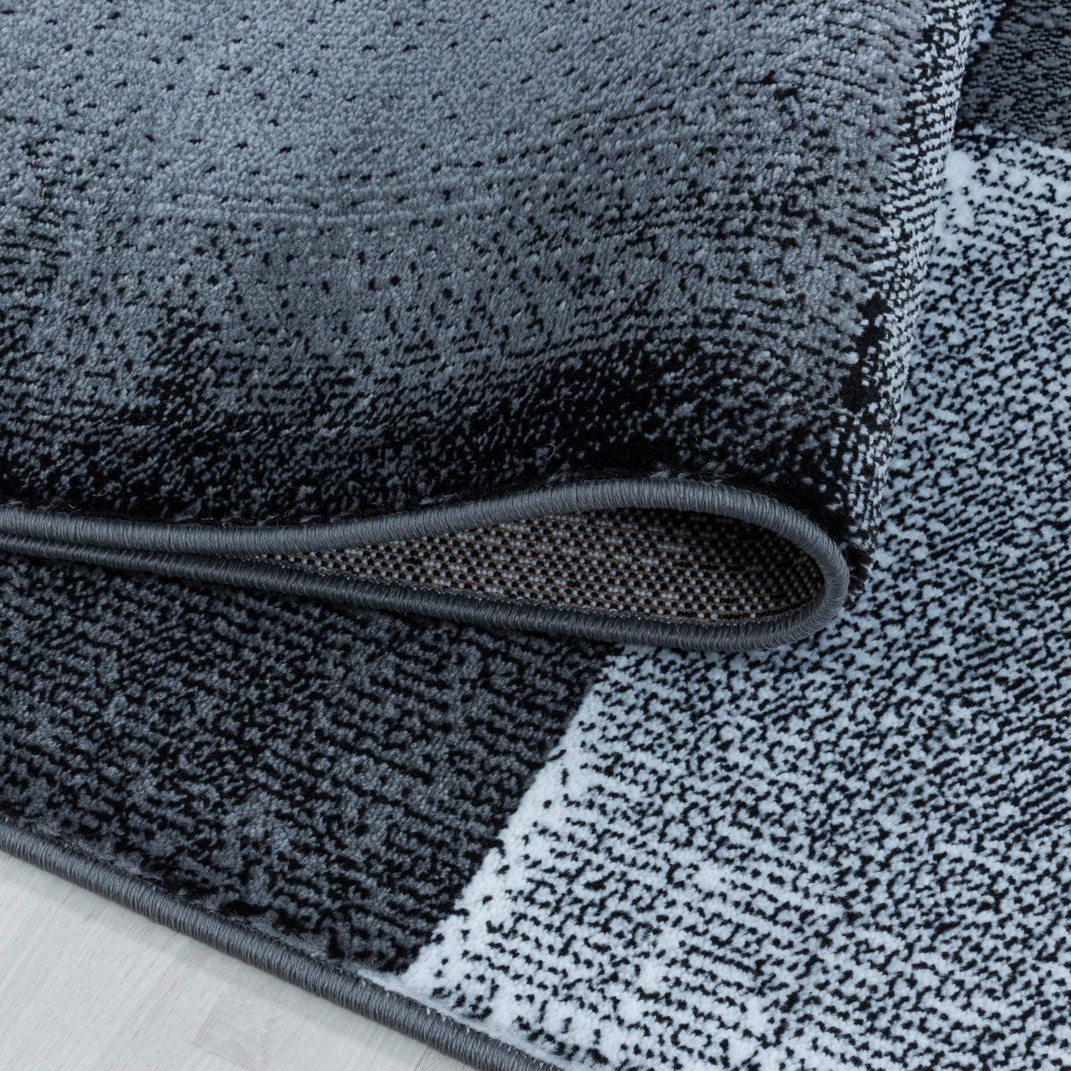 Webteppich Costa Schwarz ca. 240x340cm - Schwarz, Design, Textil (240/340cm)