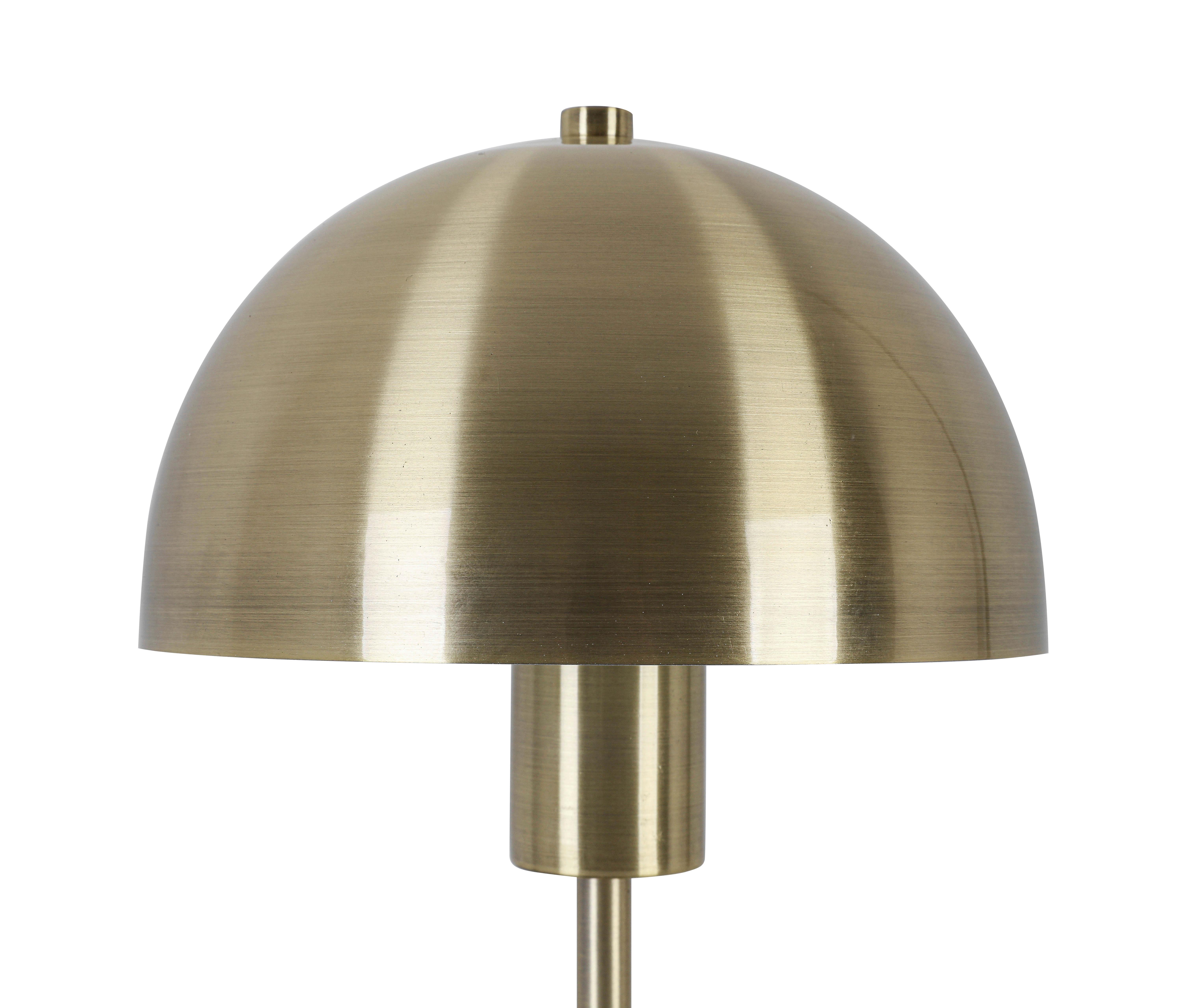 BORDSLAMPA MUSCH - mässingsfärgad/svart, Modern, metall/plast (18/18/30cm) - Mömax
