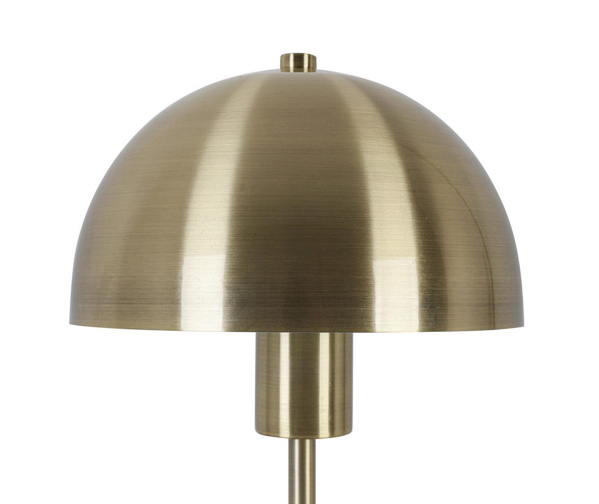 Veioză Musch - alămiu/negru, Modern, plastic/metal (18/30cm) - Mömax