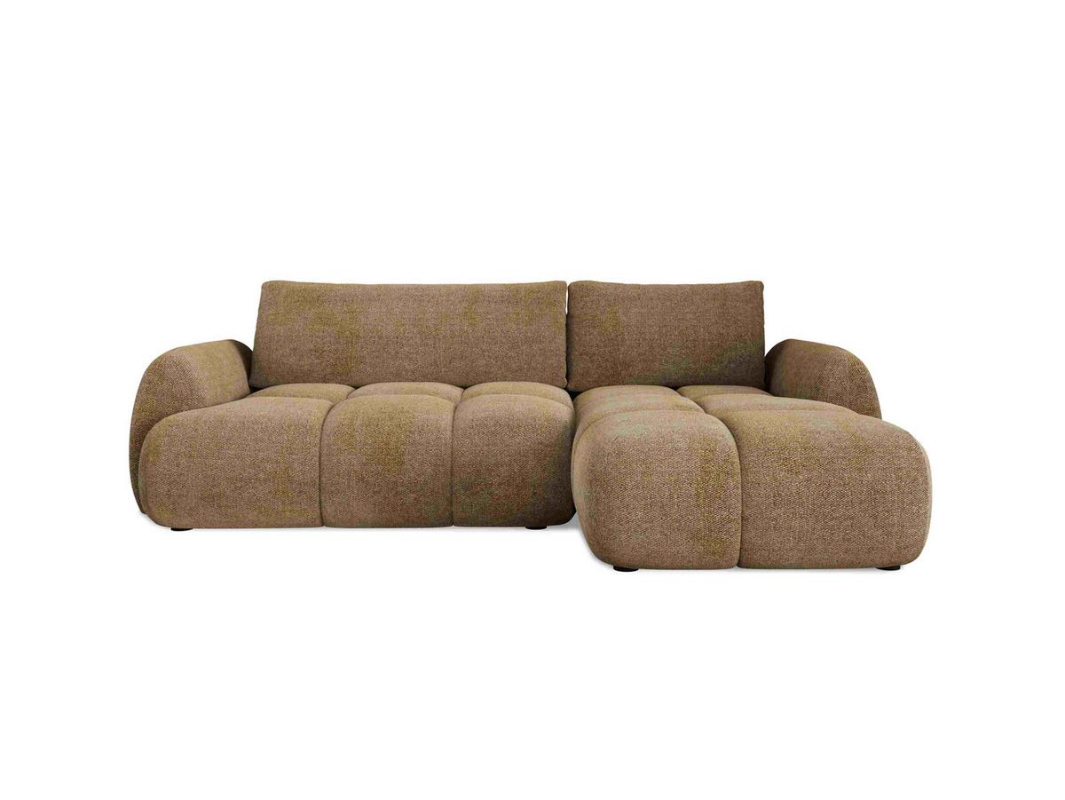 Kutna Garnitura Wind - narančasta/crna, Moderno, tekstil/plastika (273/68-82/183cm) - Premium Living