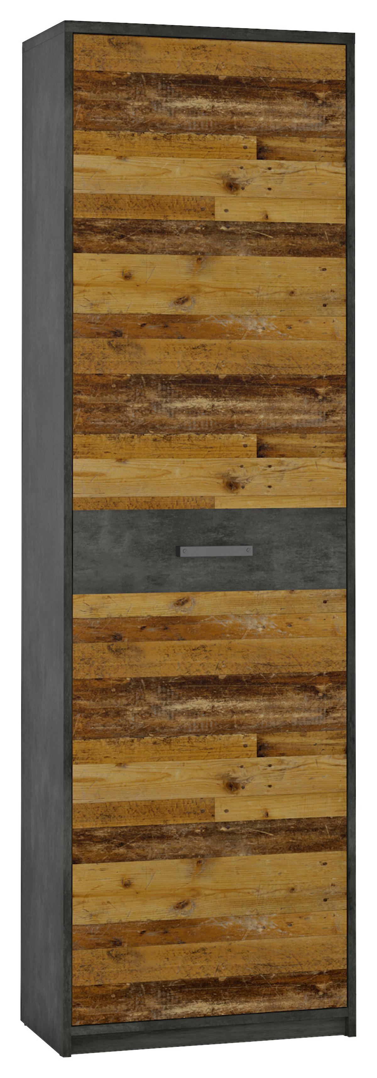 Garderobni Ormar Perugia - Trend, drvni materijal/plastika (59,2/197/34cm) - Modern Living