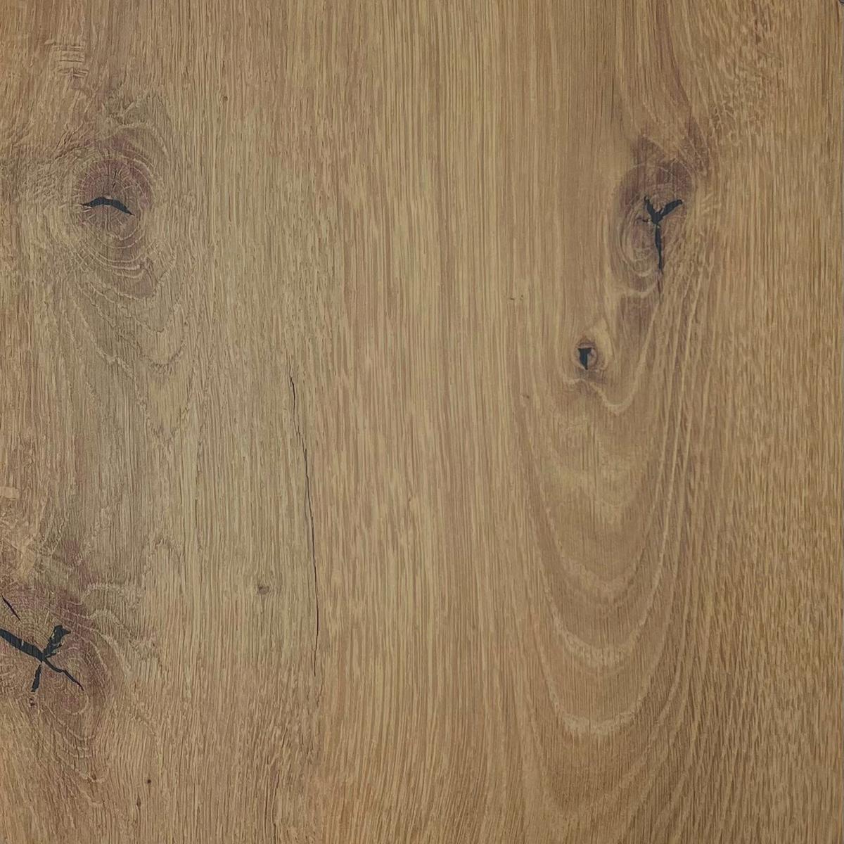 Küchenblock Aura mit Geräte Weiß/Hellgrau/Eiche - Honigeiche/Hellgrau, LIFESTYLE, Holzwerkstoff/Kunststoff (285cm) - MID.YOU