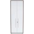 Aktaszekrény Profi - Sötétbarna, modern, Faalapú anyag (75/220/35cm) - Ombra