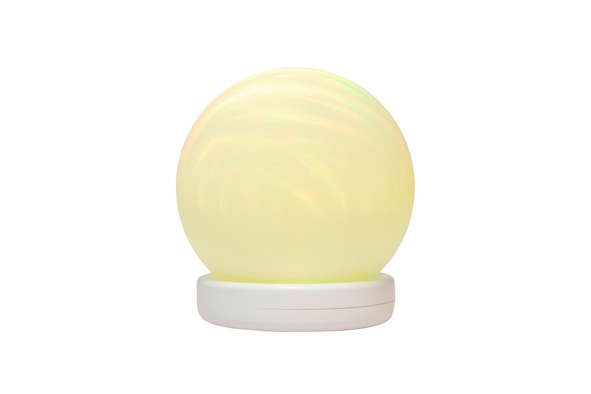 LED-Dekoleuchte Milks in Weiss max. 2 Watt - Weiss, Modern, Glas/Kunststoff (15/16cm) - Modern Living