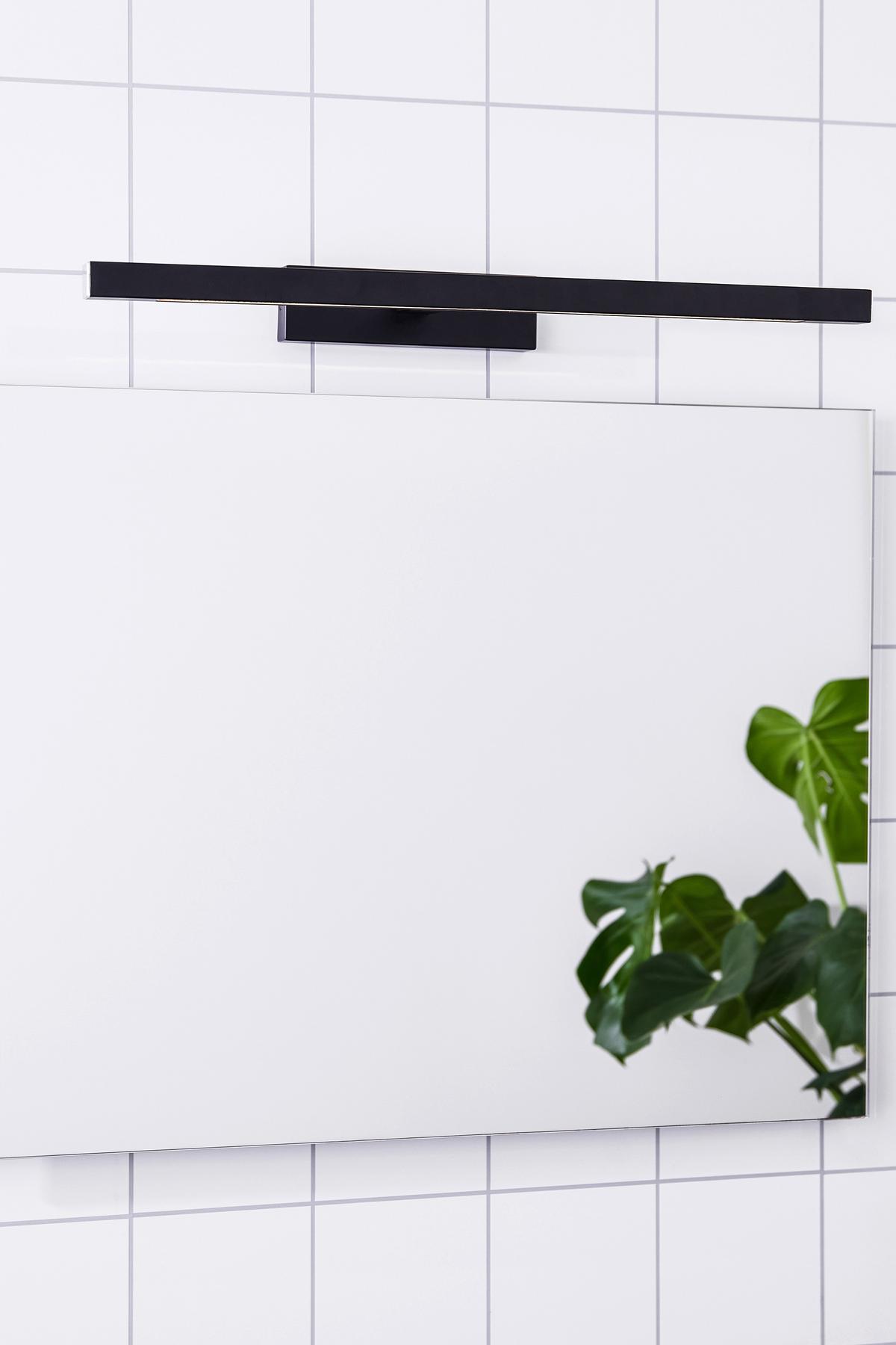 LED-Wandleuchte Neptunus max. 9 Watt - Schwarz, Basics (25/60/6cm) - Markslöjd