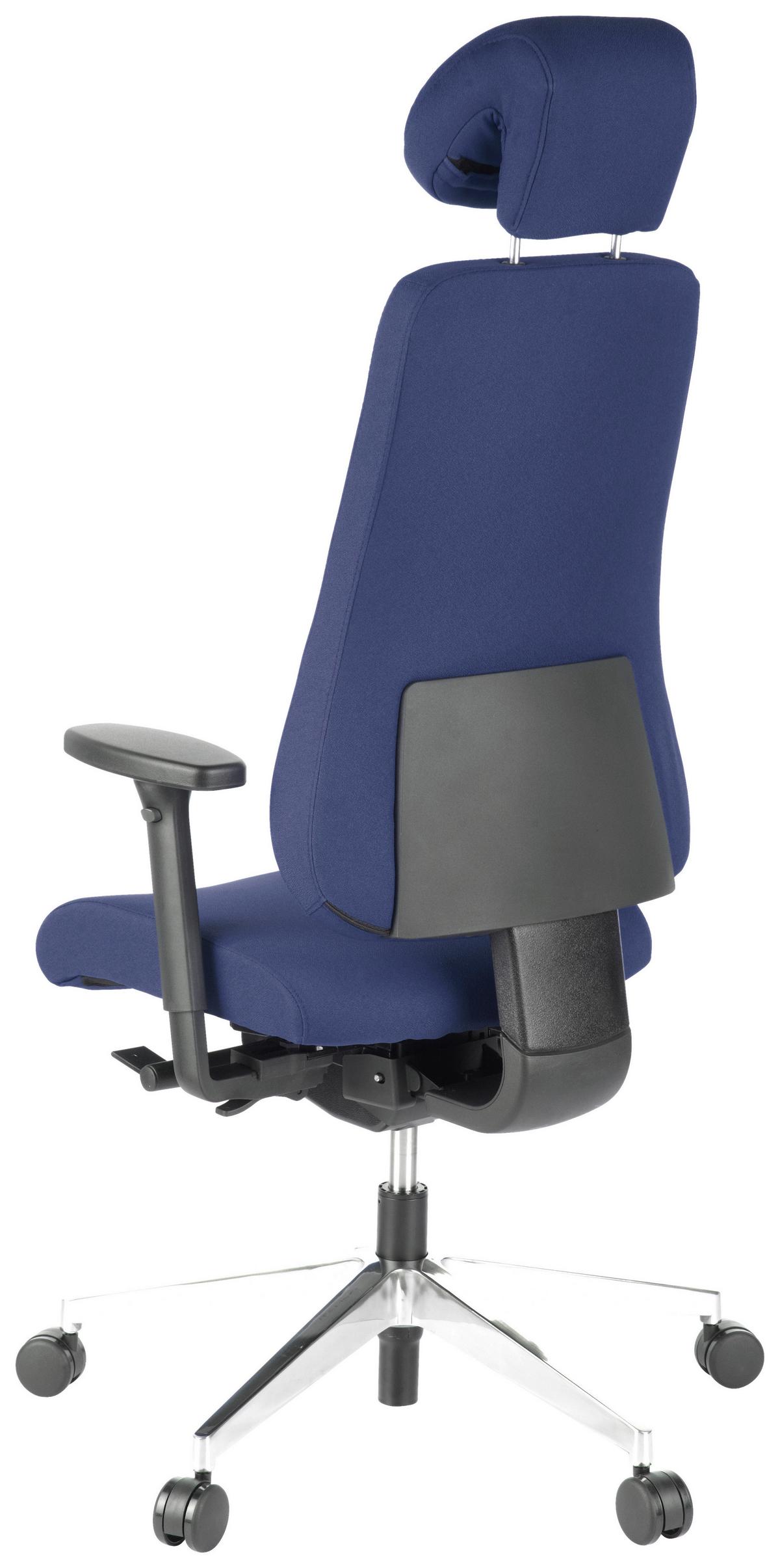 Pisarniški Stol Pro-tec 400, Modra - temno modra, Moderno, kovina/umetna masa (70/148/65cm) - MID.YOU