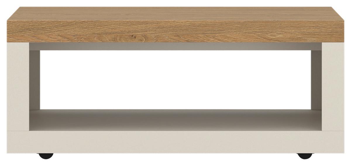 Stolić Naxxar - kašmir/boje hrasta, Trend, drvni materijal/plastika (106/44,7/64,6cm) - Modern Living