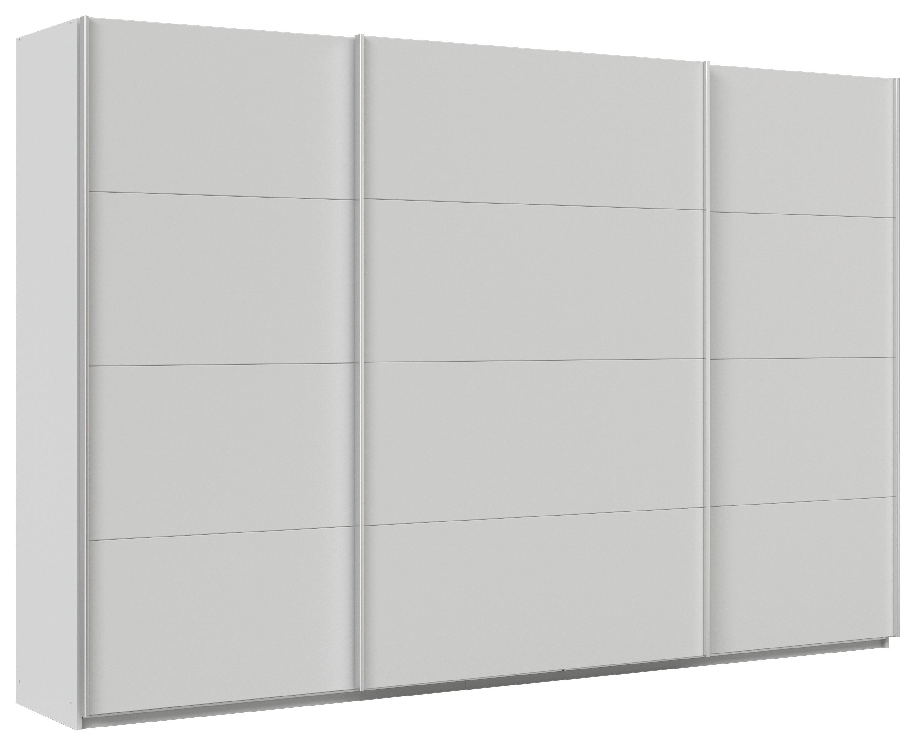 Dulap Usi Culisante Feldkirch - gri deschis, Modern, material pe bază de lemn (315/210/62cm)