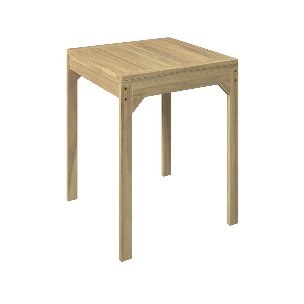 Balkonset Sana Akaziefarben 3-teilig - Akaziefarben, Natur, Holz (60-120/60/73,3cm) - Mömax