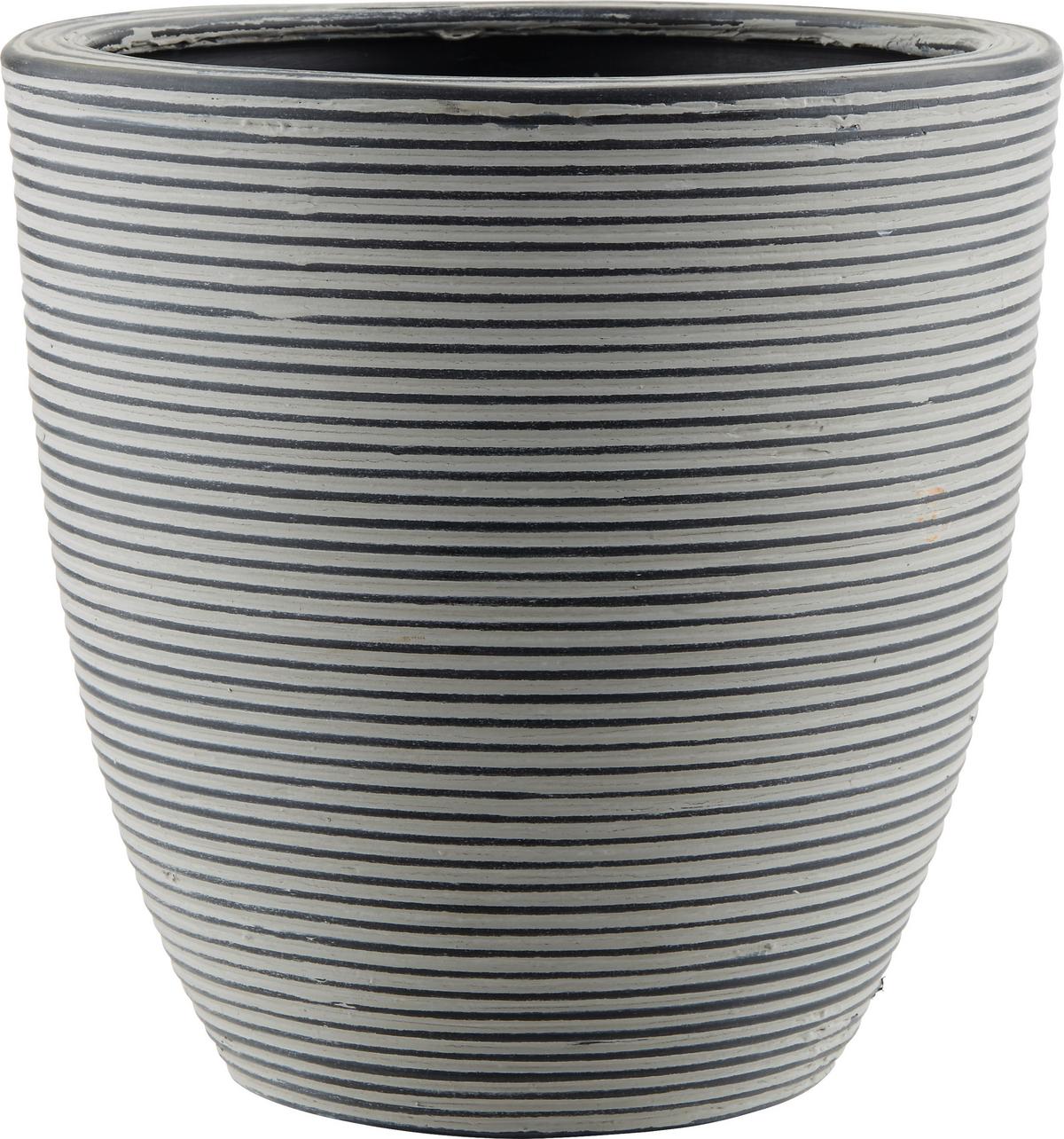 Kaspó Marlene-S - fekete, Lifestyle, műanyag (15/15cm) - Mömax