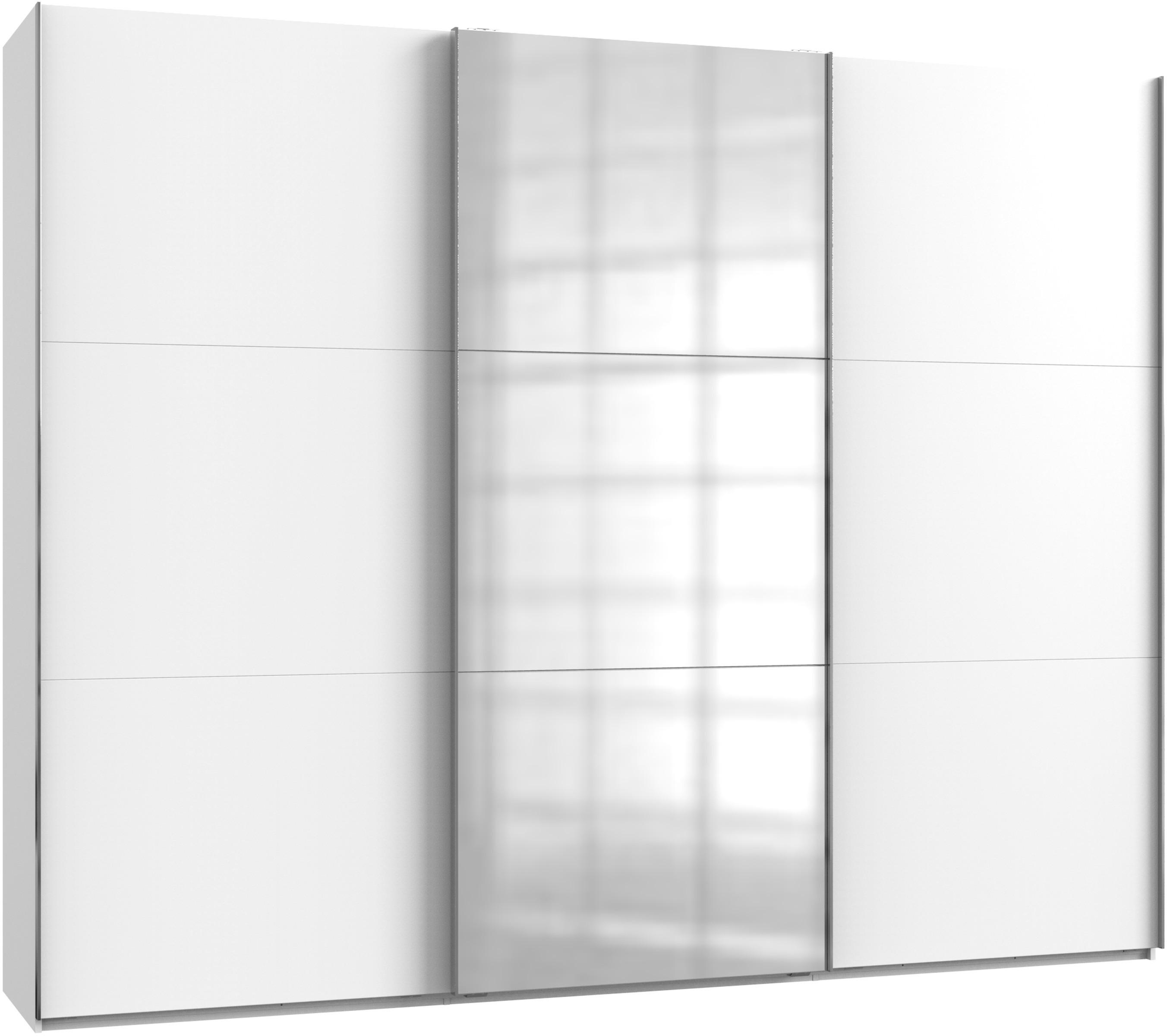Ormar S Kliznim Vratima Level 36 A - bijela/boje kroma, Moderno, drvni materijal/metal (300/236/65cm) - Modern Living