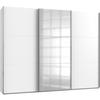 Ormar S Kliznim Vratima Level 36 A - bijela/boje kroma, Moderno, drvni materijal/metal (300/236/65cm) - Modern Living