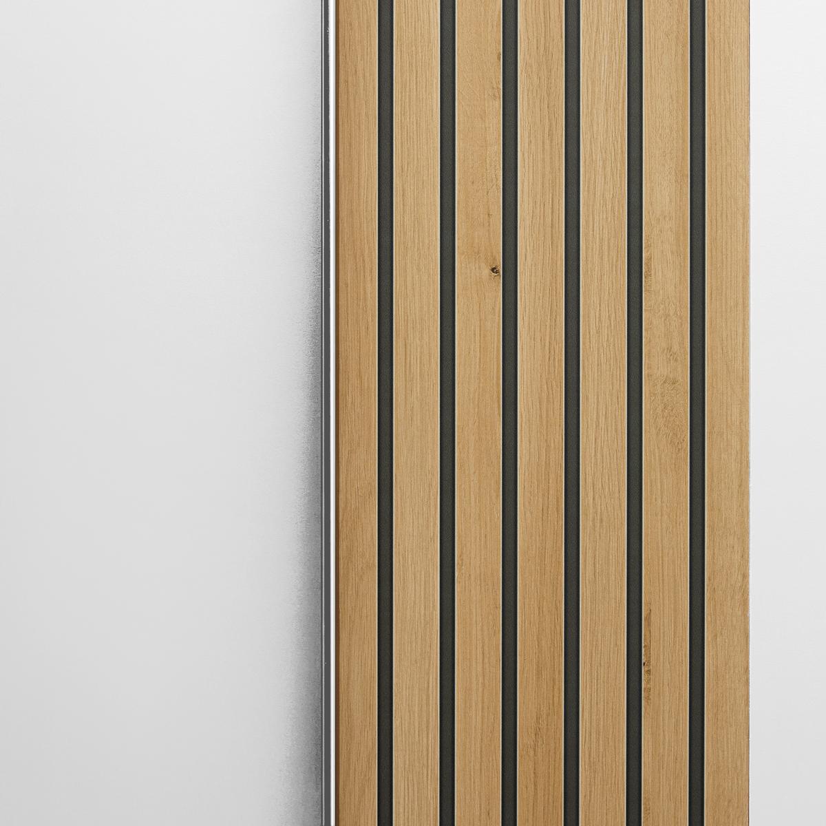 Schwebetürenschrank Sila in Weiss/Eiche Artisan - Weiss/Eiche Artisan, Konventionell, Holzwerkstoff/Metall (135/198/65cm) - Mömax