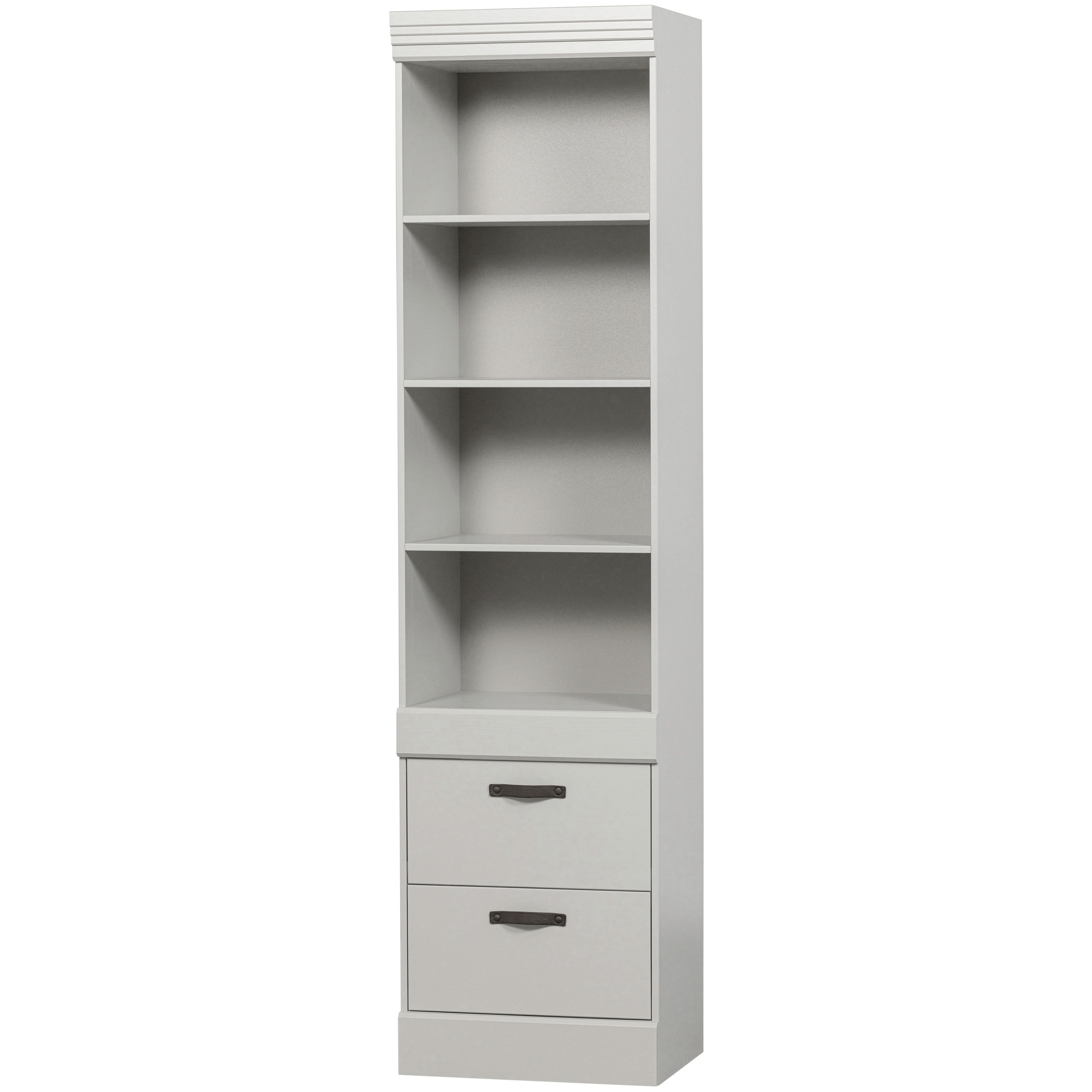 Mehrzweckschrank Bold Weiß - Weiß, Design, Holz (54/215/43cm) - Livetastic