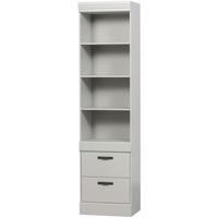 Mehrzweckschrank Bold Weiß - Weiß, Design, Holz (54/215/43cm) - Livetastic