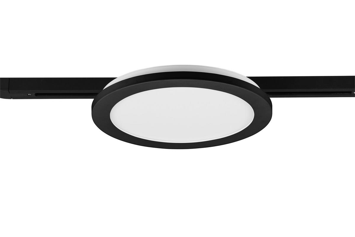 Deckenleuchte Duoline DL Camillus max. 13 Watt - Schwarz, Basics, Kunststoff (26,0/2,7cm) - Trio Leuchten