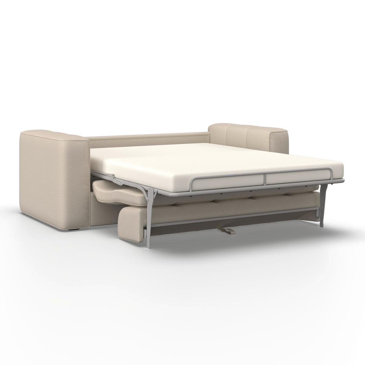 Trosjed Miranda - bež/crna, Moderno, drvni materijal/drvo (207/71/98cm) - Bessagi Home