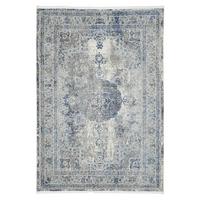 Szőtt Szőnyeg Marcus 2 - krémszínű/világoskék, textil (120/170cm) - Mömax
