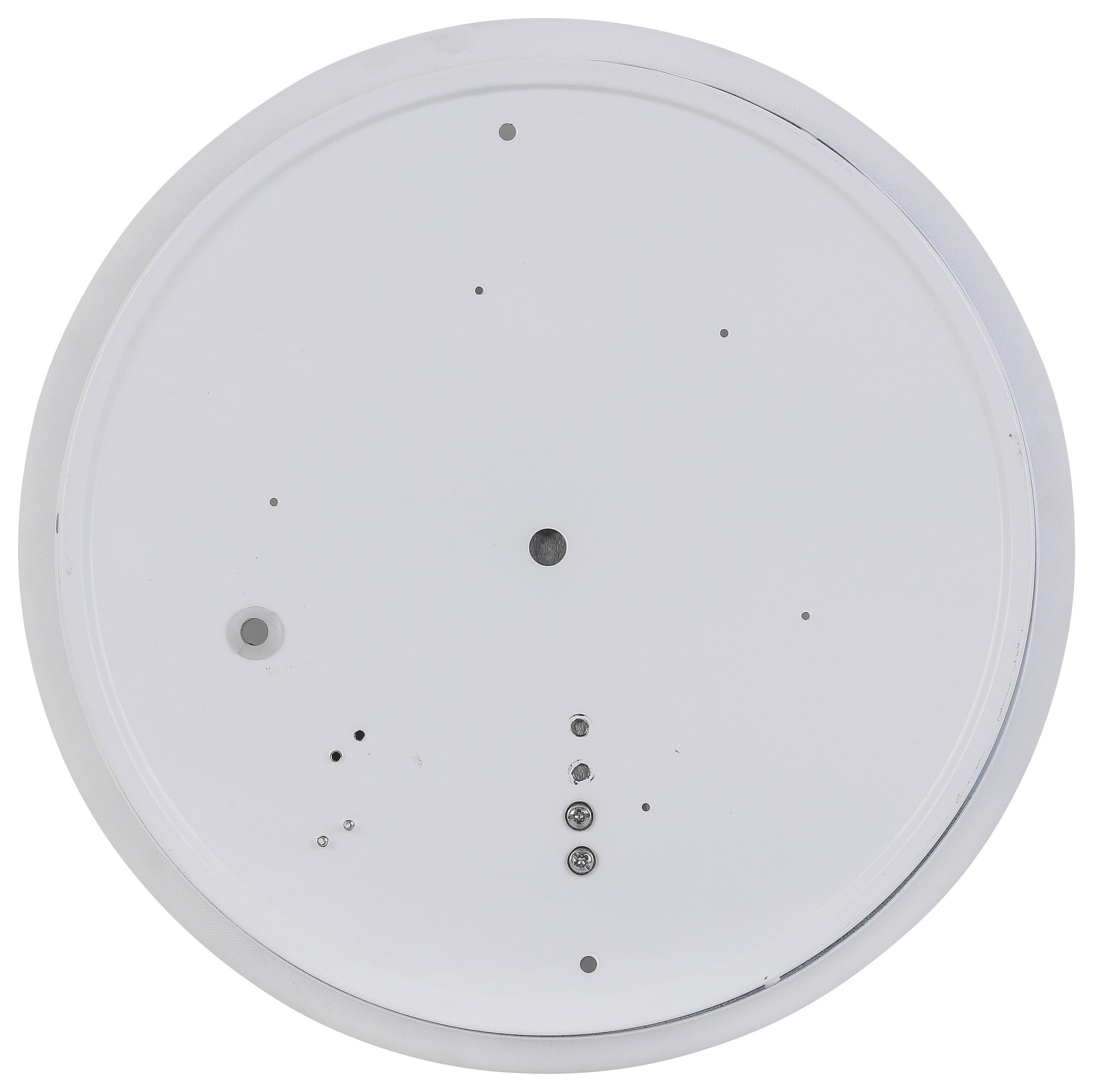 TAKLAMPA WINFRIED - vit/aluminiumfärg, Modern, metall/plast (30/9cm) - Mömax