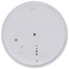 TAKLAMPA WINFRIED - vit/aluminiumfärg, Modern, metall/plast (30/9cm) - Mömax