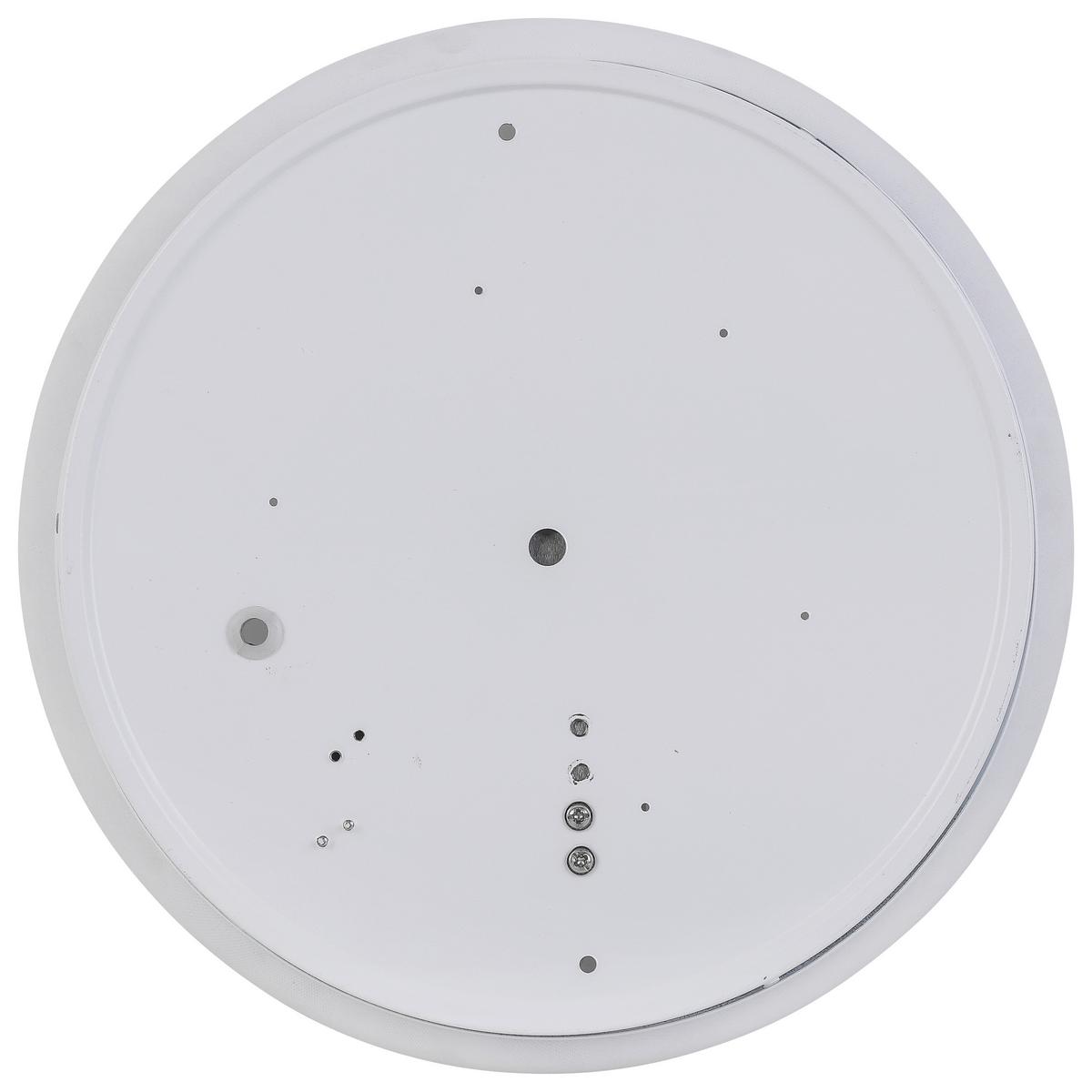 Plafonieră Winfried - alb/culoare aluminiu, Modern, plastic/metal (30/9cm) - Mömax