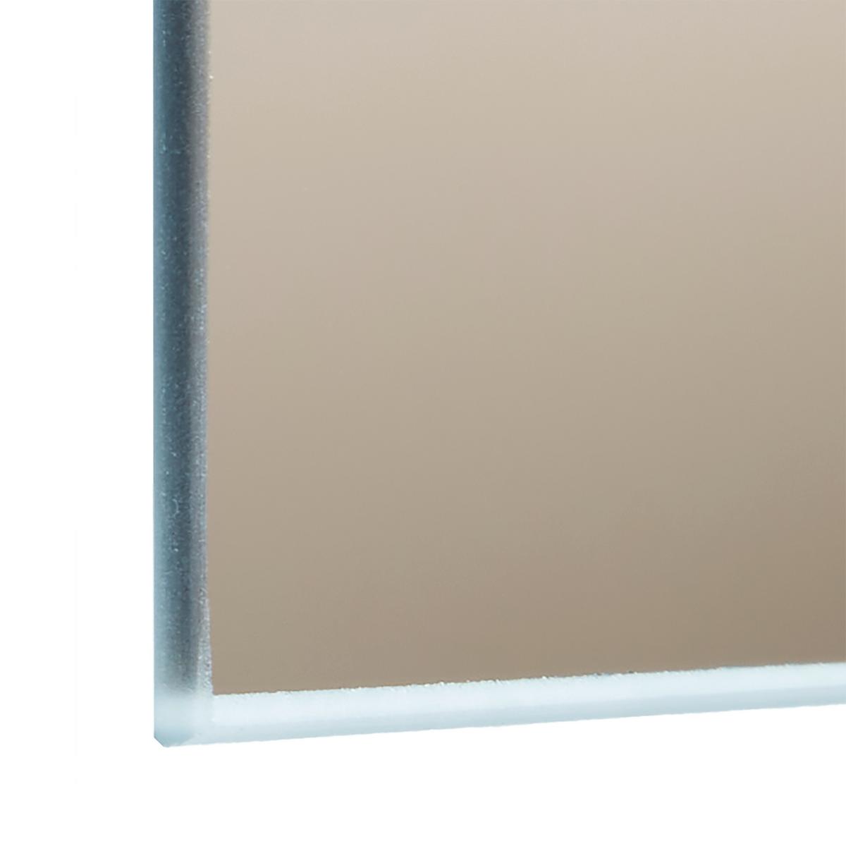 Spiegelfliesenset Tail Bronze 12er Set - Bronzefarben, Basics, Glas (15/15cm) - Mömax