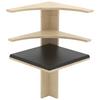 Kotni Element Za Klop Esal, Medeni Hrast - medeni hrast, Moderno, leseni material (43/78/43cm) - MID.YOU