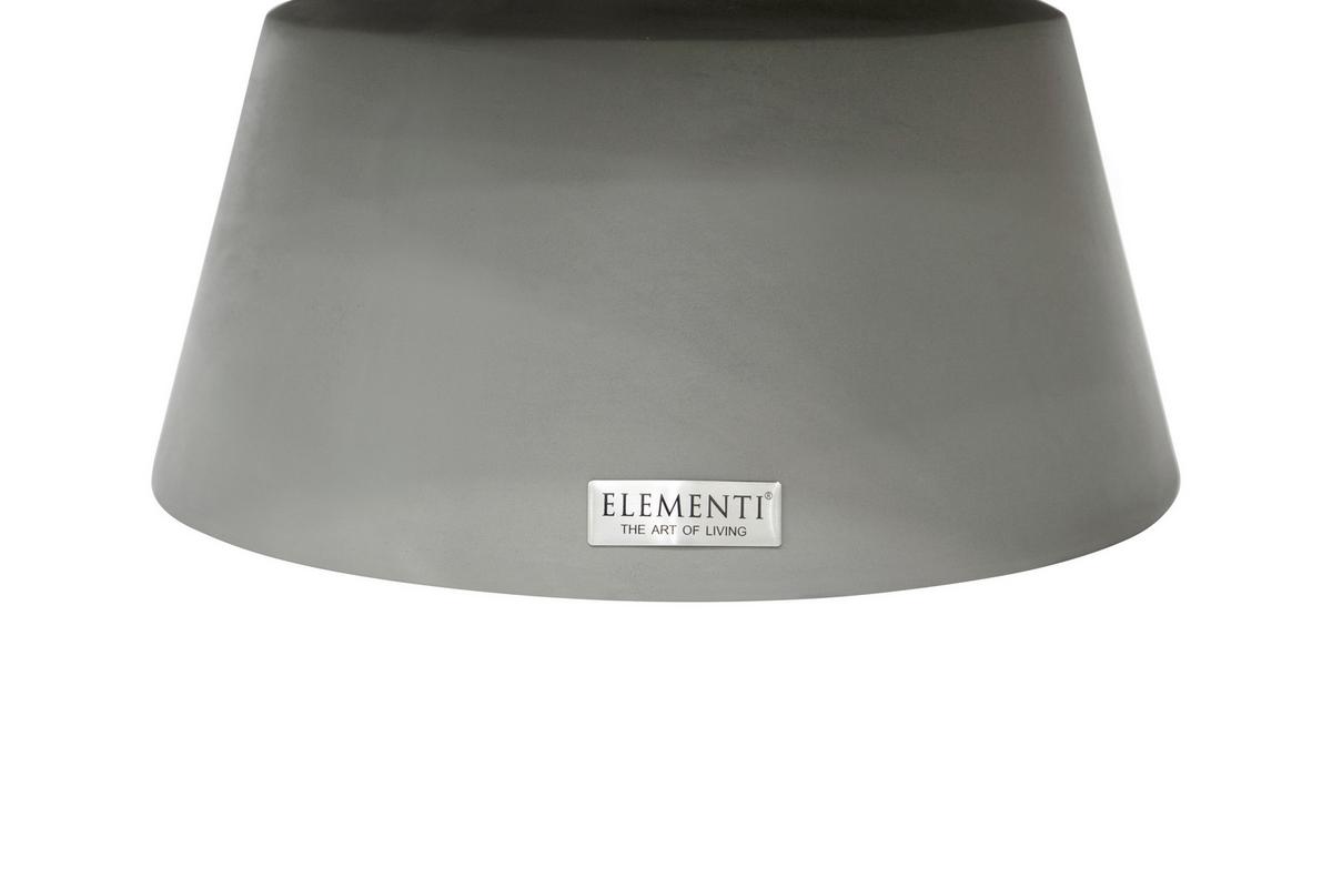 Loungetisch Kylix Hellgrau - Grau, KONVENTIONELL, Stein (66/66/35cm) - Gardenson