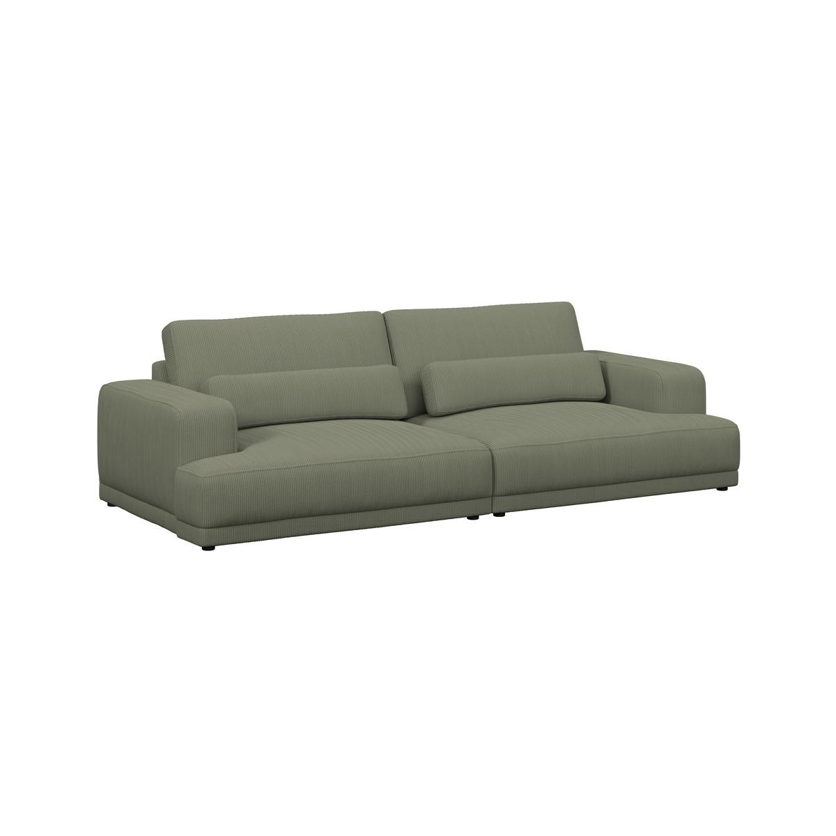 Velika Sofa Savona - svijetlo zelena, Trend, tekstil (260/77/111cm) - Luca Bessoni