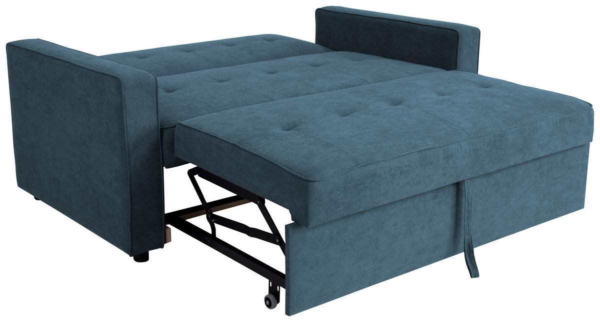 Sofa Na Razvlačenje Haze - boje petroleja, Trend, tekstil (162/90/89cm) - Modern Living