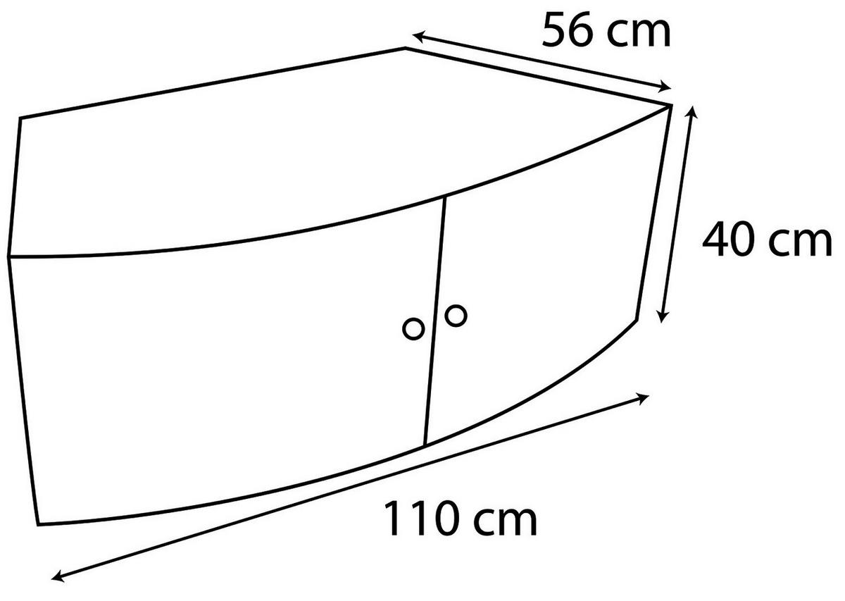 Whirlpool Netspa Octopus ca. 290 cm mit Umrandung+5 Möbel - Schwarz, Basics, Leder/Kunststoff (290/73cm)