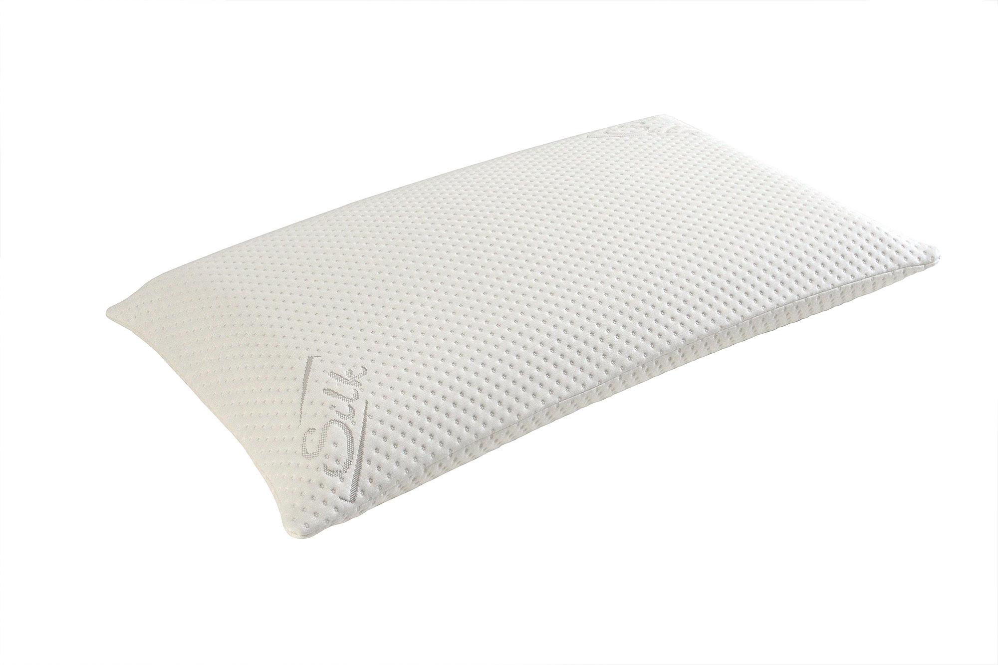 Vzglavnik Za Vrat 3d Memo Visco-Elastično Jedro - bela, tekstil (73/43/13,8cm) - Hespo