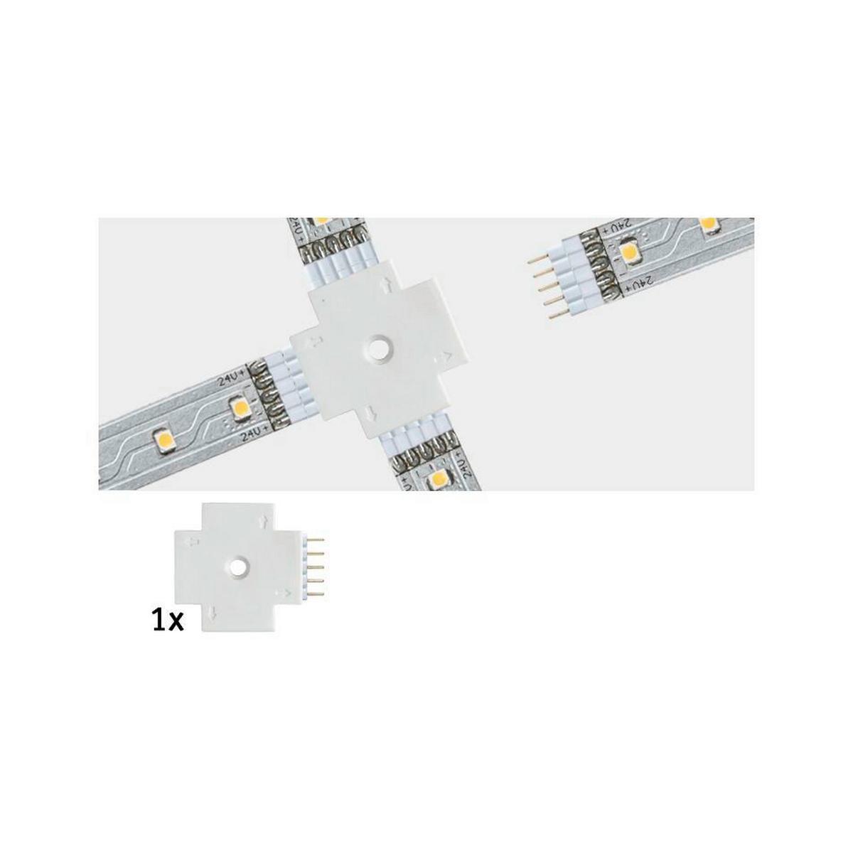LED-Strip MaxLED X-Connector max. 144 Watt - Weiß, Basics, Kunststoff (3,2/0,6cm) - Paulmann