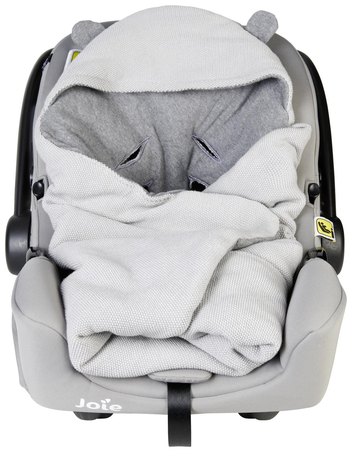 BECIK BABYSCHALENDECKE - szary, Trend, tkanina (100/110cm) - Avelia