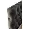 LIT REMBOURRÉ KATAR -EXKLUSIV- - noir/anthracite, KONVENTIONELL, textile (200/200cm) - Mömax