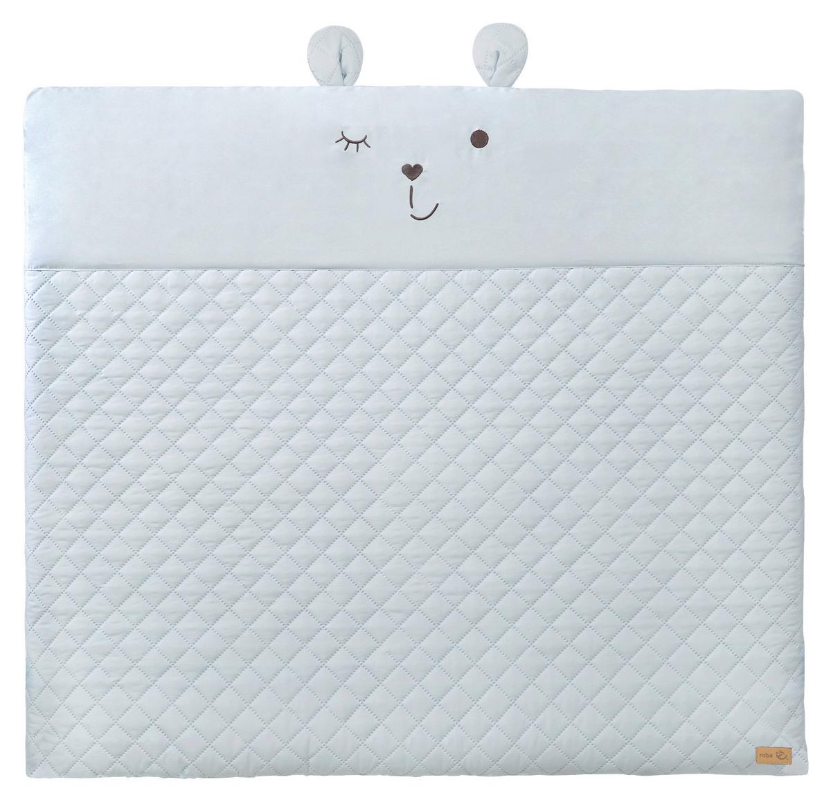 Krabbeldecke Roba Style Hellblau ca. 85x45x75cm - Hellblau, KONVENTIONELL, Textil (85/45/75cm) - Roba