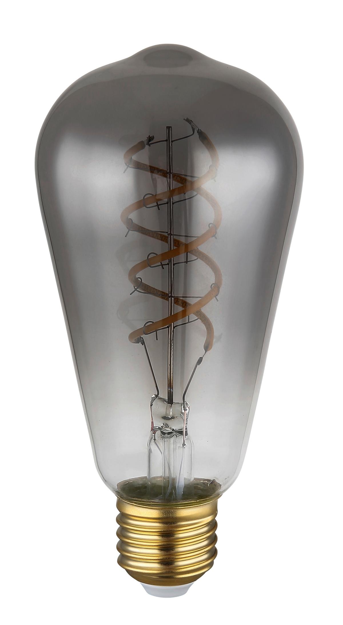 LED-Leuchtmittel 11405FS max. 6,5 Watt - Goldfarben, Glas/Metall (6,4/14,1cm) - Globo