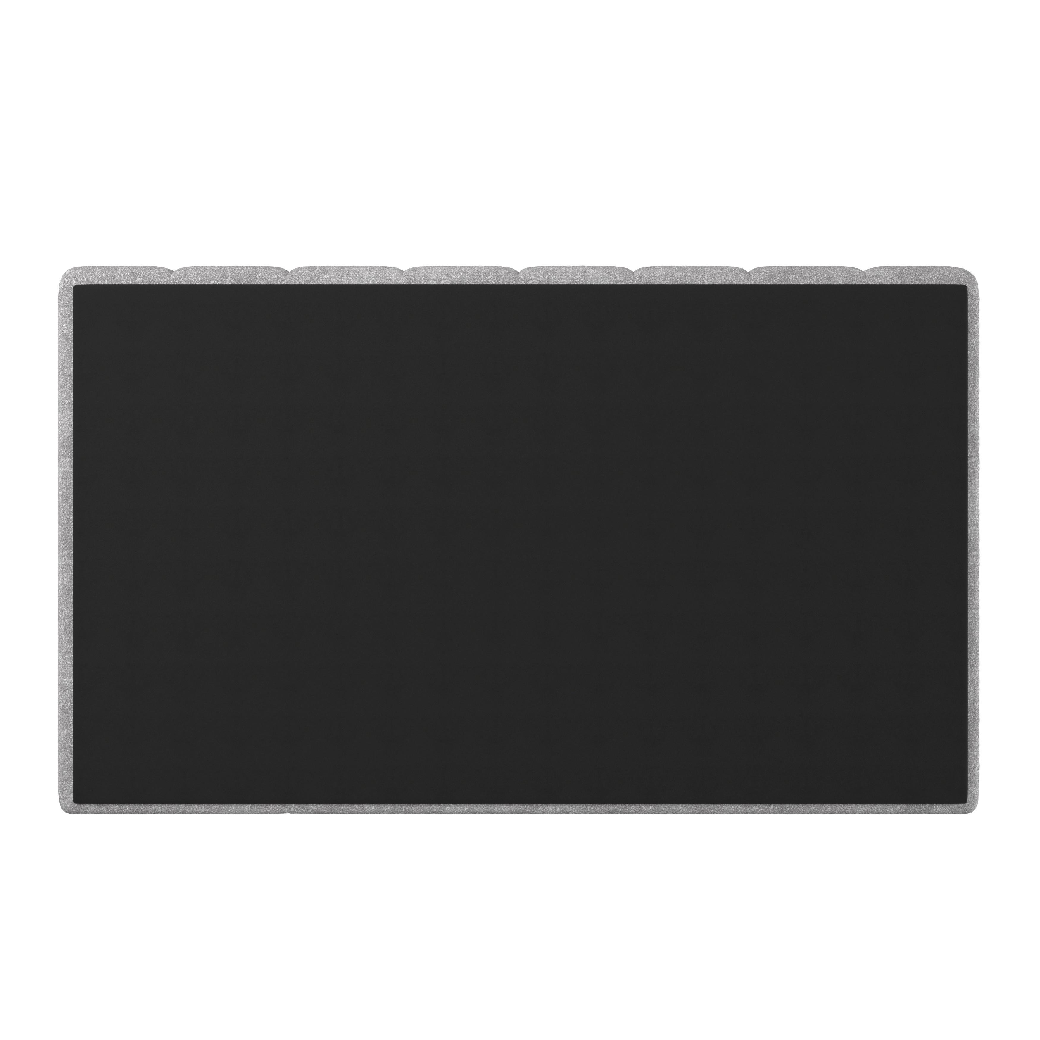 BOXSÄNG MALA - ljusgrå/svart, Modern, trämaterial/trä (180/200cm) - Bessagi Home