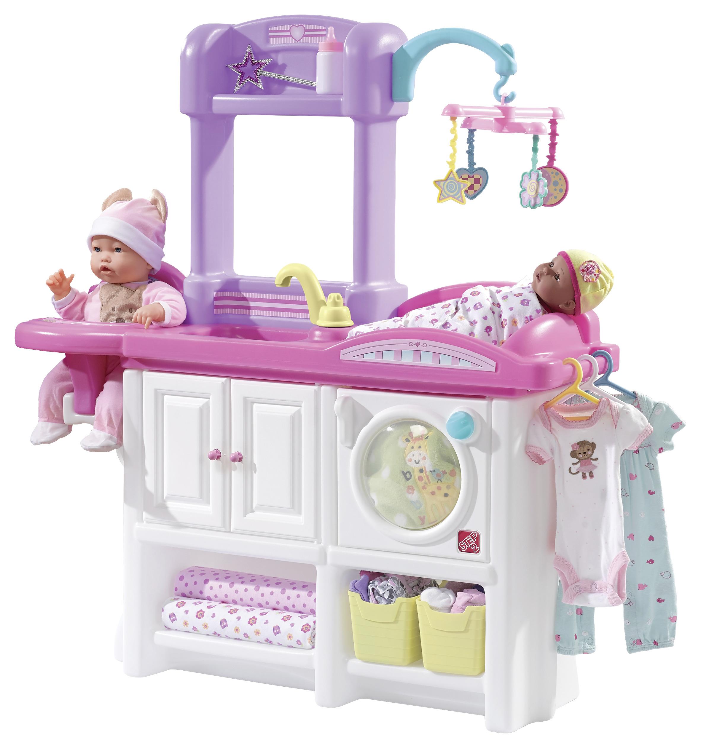 Kinderspielset Love & Care - Rosa, Basics, Kunststoff (80/25/94,5cm) - Ambia Garden