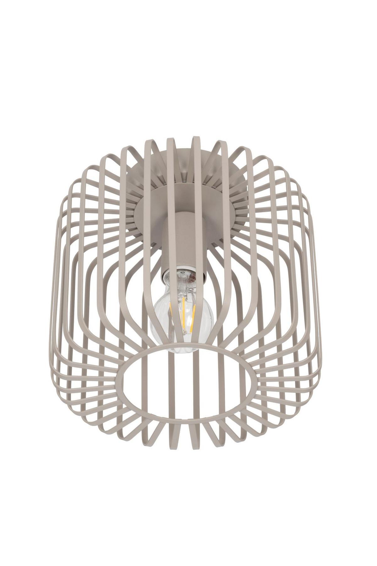 LAMPA SUFITOWA COVENTRY *SBN* - kolor piaskowy, Konventionell, metal (25/23,5cm) - Novel