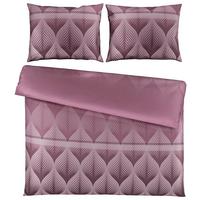 Bettwäsche Domps XXL Mauve ca. 200x220cm - Mauve, MODERN, Textil (200/220cm) - Modern Living