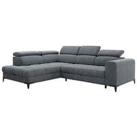 Coltar Mason - gri închis/negru, Modern, plastic/lemn (211/271cm) - Modern Living