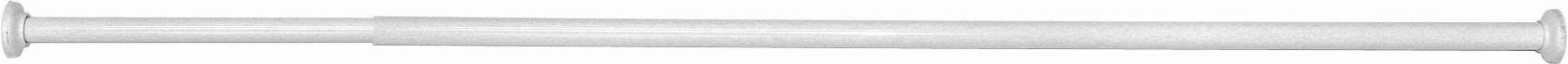 Duschvorhangstange Renate in Weiß ca. 125-220cm - Weiß, Metall (125-220cmcm)