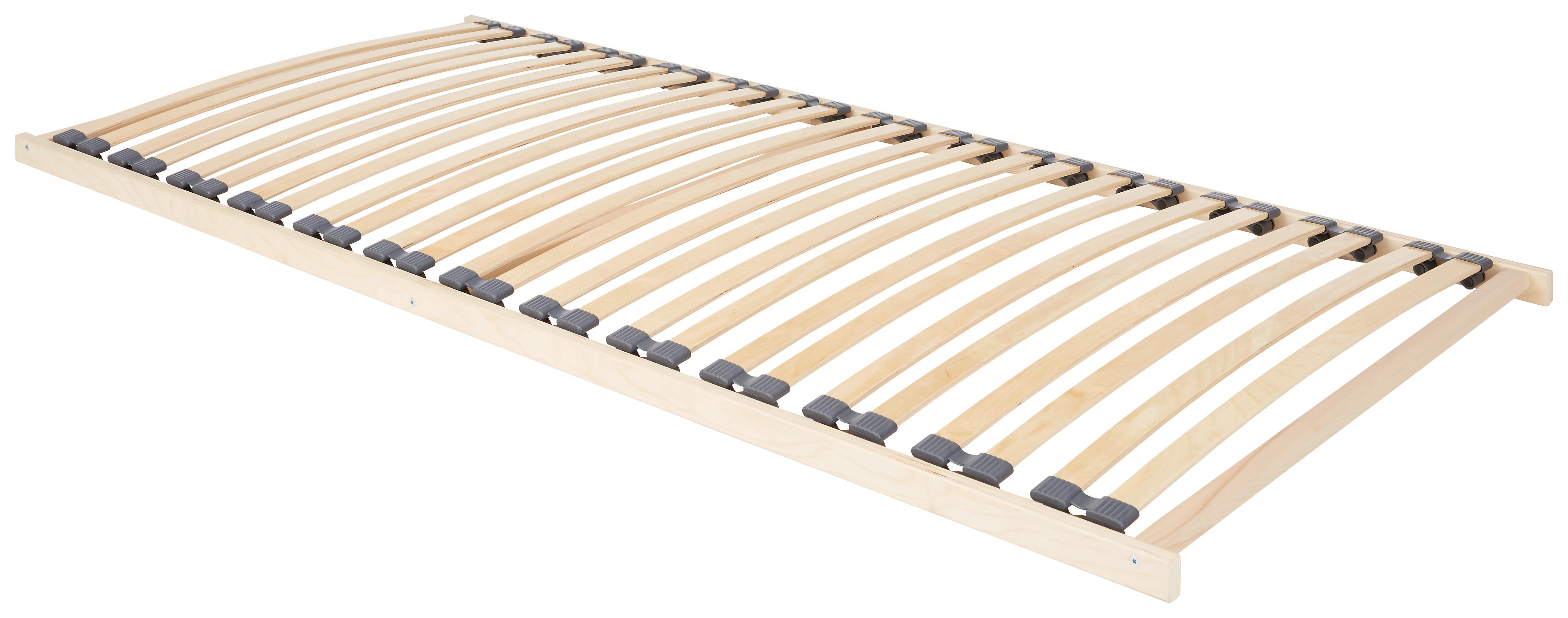 Lattenrost ca. 90x200cm - Birkefarben, Holz (90/200cm) - Nadana