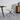 Stuhl "Lunita", Samtbezug, beige, Gepolstert - Beige/Schwarz, MODERN, Textil/Metall (47/88/57cm) - Bessagi Home