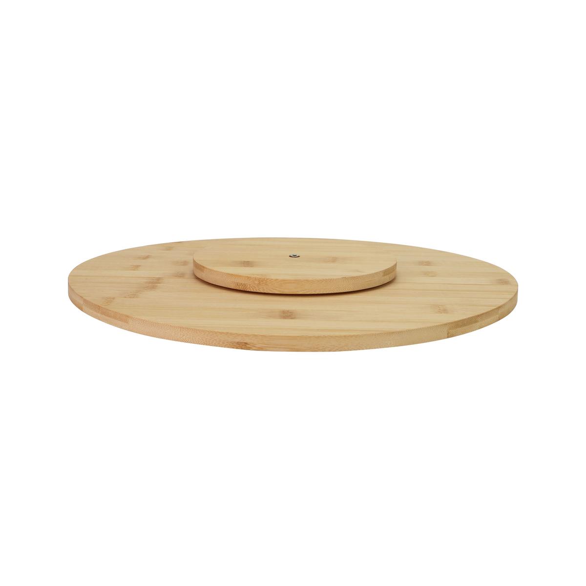 Rotirajuće Postolje Ivana - prirodna boja, Konvencionalno, metal/prirodni materijali (35cm) - Mömax