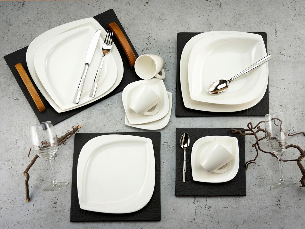 Kombinirani Servis Melbourne Creme, 30-Delni - bela, keramika - Creatable