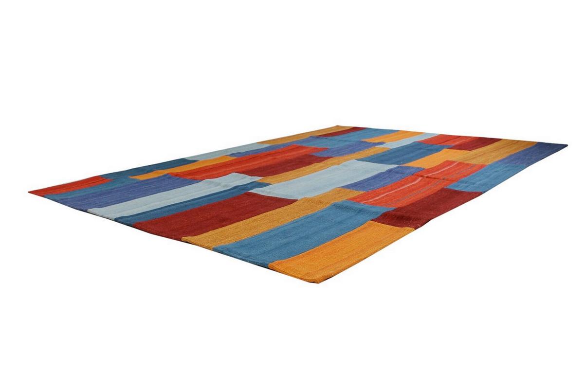 Läufer Radical 335 Rot / Multi 80x150 - Rot/Multicolor, Basics, Textil (80/150cm) - Kayoom