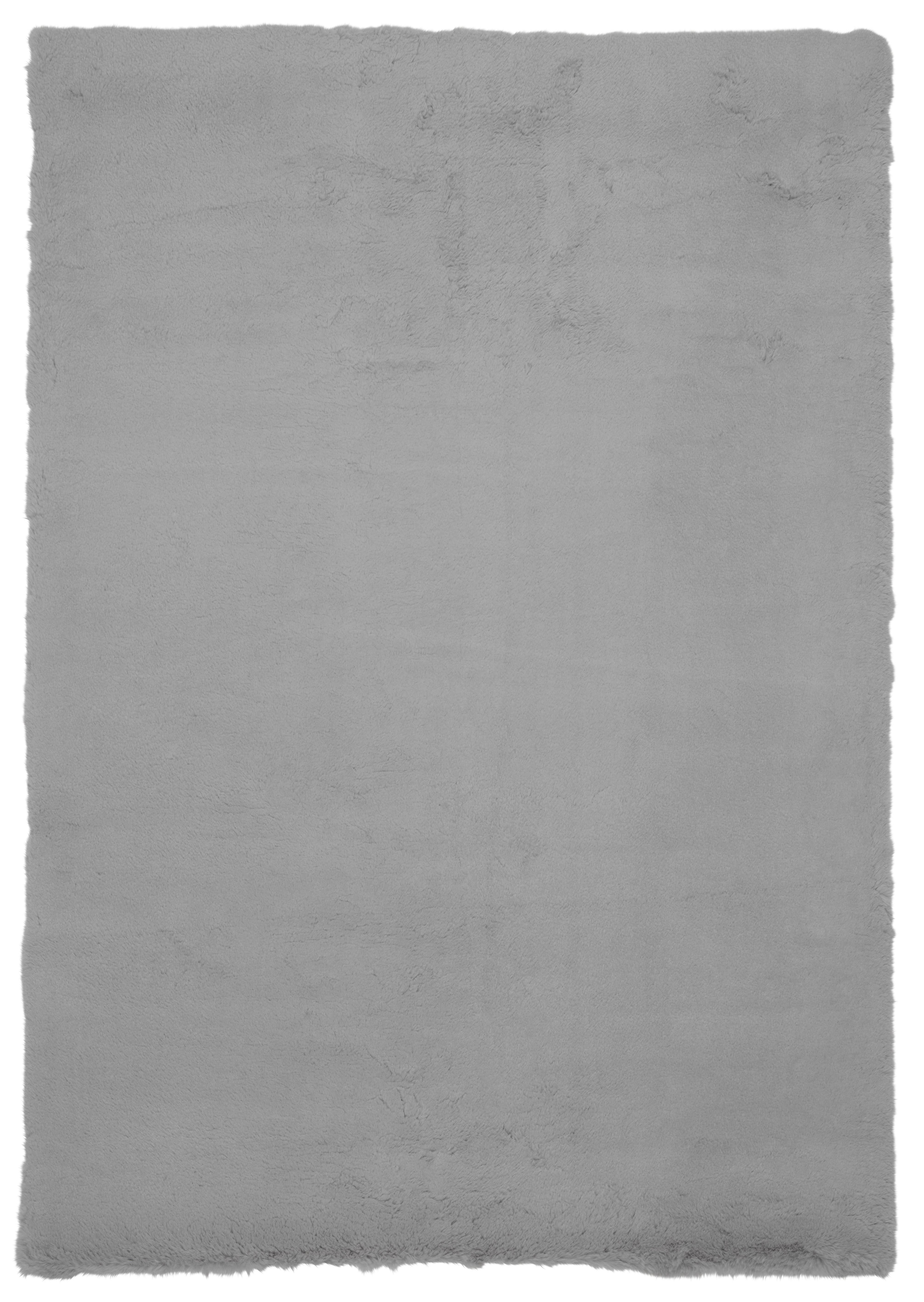 Webteppich Fuzzy 2 in Grau ca. 120x170cm - Grau, Modern, Textil (120/170cm) - Modern Living