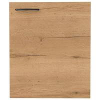 Küchenschrankfront Structura Eiche - Eichefarben/Schwarz, MODERN, Holzwerkstoff/Metall (60/72/1,9cm) - Nobilia